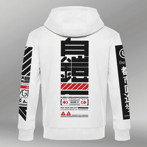 Royal Hoodie United wit back