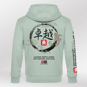 Royal Hoodie Urban Flux Aqua-green back
