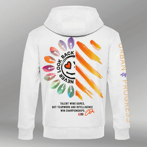 Royal Hoodie Victory Vibes wit back heren