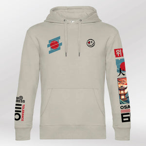 Royal Hoodie Zero Tolerance Grey-fog front