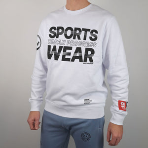 Royal Sweatshirt N.69 wit front 2 model