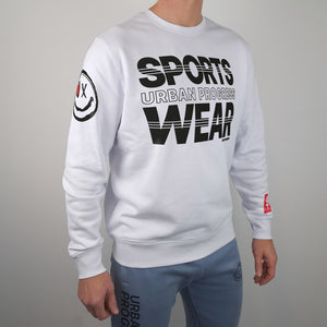 Royal Sweatshirt N.69 wit front model