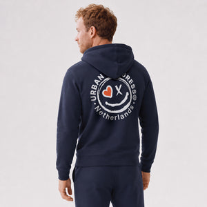 Signature-Hoodie-model-navy-back