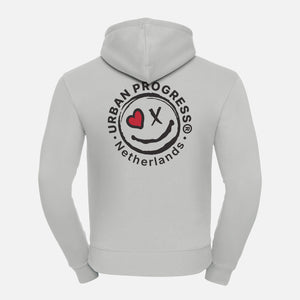 Signature Hoodie Heren beige back