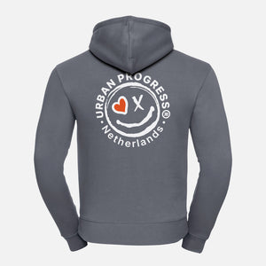 Signature Hoodie Heren grijs back