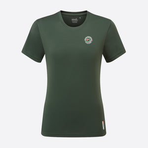 Sport-Shirt-Surge-dames-bottle-green-front