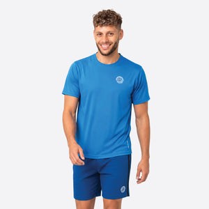 Sport-Shirt-Surge-model-licht-blauw-front-lopend
