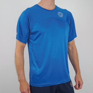 Sport Panel Tee Silhouette Royal blue front close