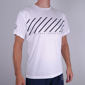 Sport Tee Streamline white front close