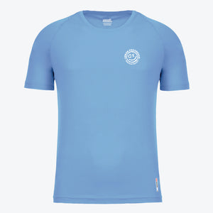 Sportshirt Lockin Sky blue front