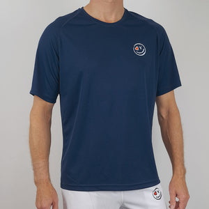 Sportshirt Lockin Sporty Navy front close