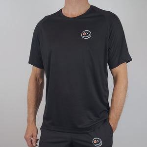 Sportshirt Lockin zwart front close