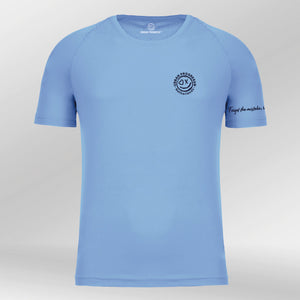 Sportshirt Urban Progress Kintsugi Spirit sky blue front