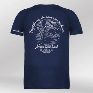 Sportshirt Urban Progress Kintsugi Spirit sporty navy back