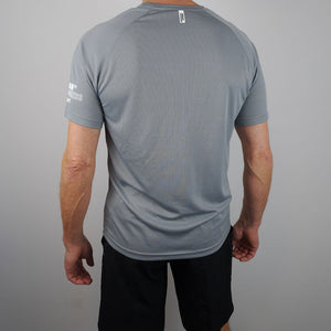 Sportshirt Urban Progress Ritmo fine grey back model