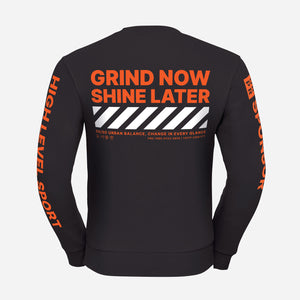 Sweatshirt-Grind-Now-zwart-back