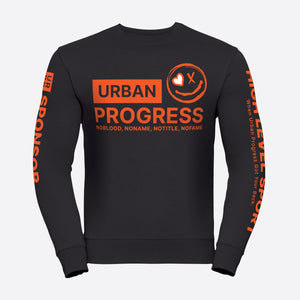 Sweatshirt-Grind-Now-zwart-front
