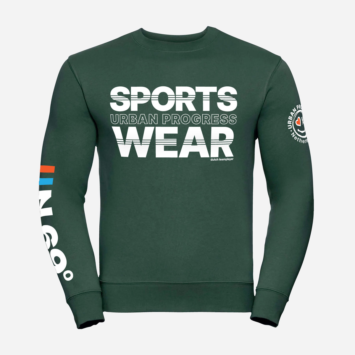 Sweatshirt-N.69-bottle-green-front