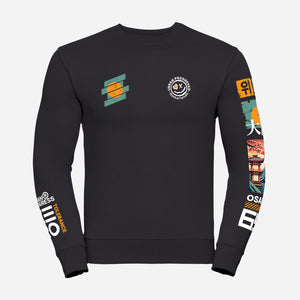 Sweatshirt-Zero-Tolerance-zwart-front