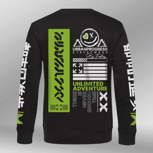 Sweatshirt Adventure black back