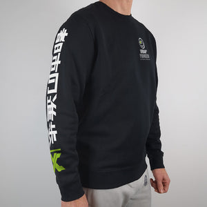 Sweatshirt Adventure zwart side model