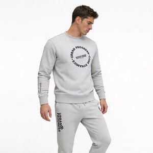 Sweatshirt Core Dynamics model urban grey front