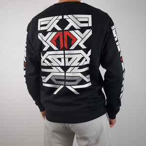 Sweatshirt Lax3 black back model