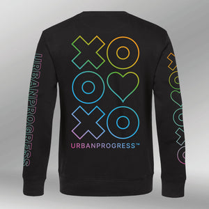 Sweatshirt Love Emotion black back