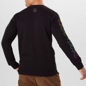 Sweatshirt Love Emotion black back model