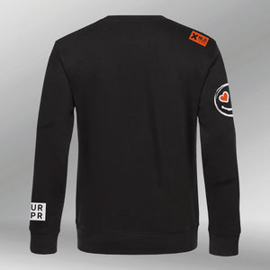 Sweatshirt N.69 zwart back