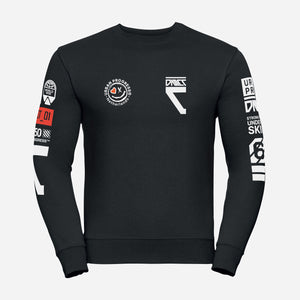 Sweatshirt Protocol zwart front