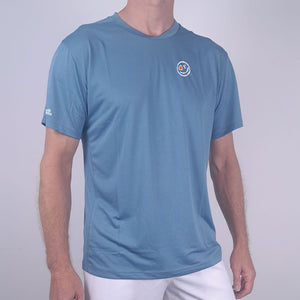 T-Shirt Akari Nordic Blue front close model