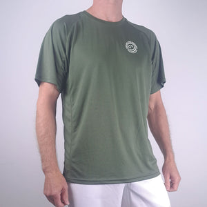 T-Shirt Nova Leger Groen front close model