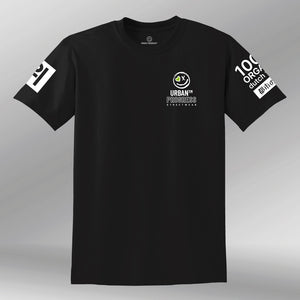 T-shirt Adventure black front