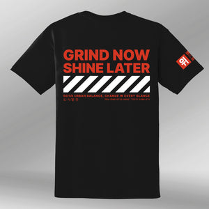 T-shirt Grind Now black back