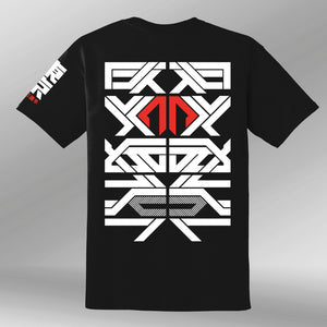 T-shirt Lax3 black back