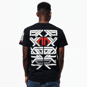 T-shirt Lax3 black back model