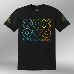 T-shirt Love Emotion black front