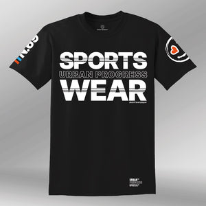 T-shirt N.69 black front