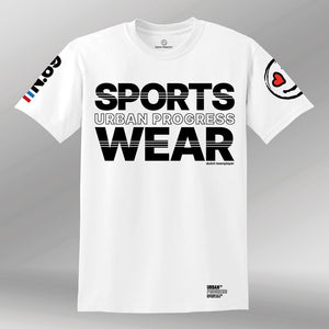 T-shirt N.69 white front