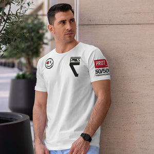 T-shirt Protocol white front model