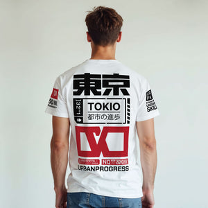 T-shirt Protocol white model