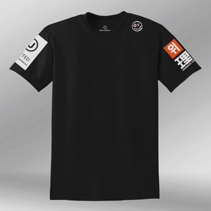 T-shirt United black front