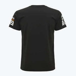 T-shirt Zero Tolerance sport donker grijs back