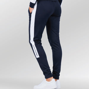 Univi-Trainingsbroek-Dames-model-blauw-wit-back-side