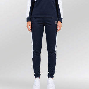 Univi-Trainingsbroek-Dames-model-blauw-wit-front