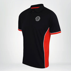 Univi Panel Polo black-red-white side