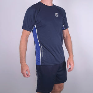 Univi-Panel-Sport-T-navy-royal-white-Heren-side-right-model