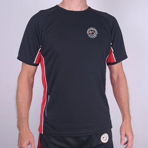 Univi Panel Sport T black-red-white Heren front model