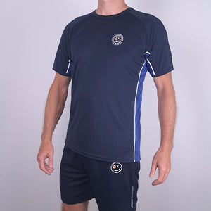 Univi Panel Sport T navy-royal-white Heren side left model